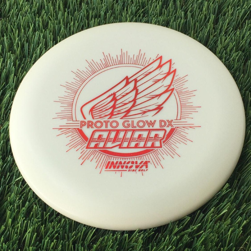 Innova Proto Glow DX Aviar Putter with Burst Logo Stock Character Stamp – 166g Glow