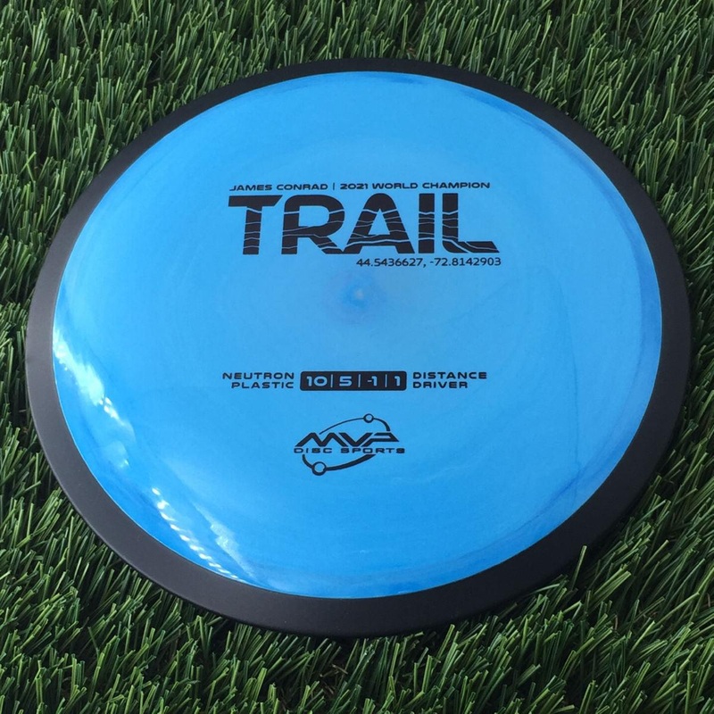 MVP Neutron Trail with James Conrad | 2021 World Champion | 37.7155474,-119.676854 Stamp – 173g Blue