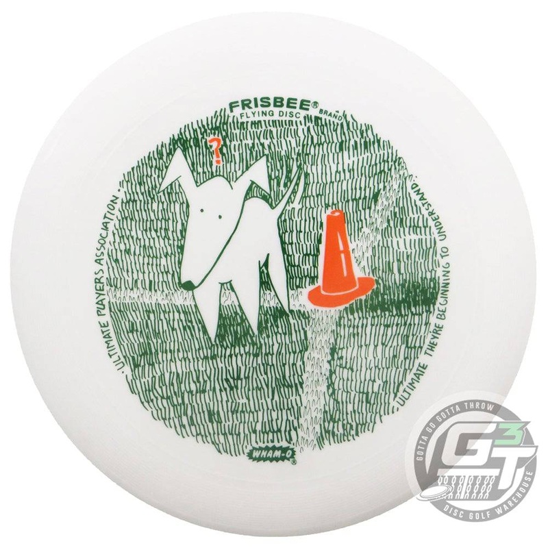 Wham-O UMAX 175g Ultimate Frisbee Disc – Dog with Cone