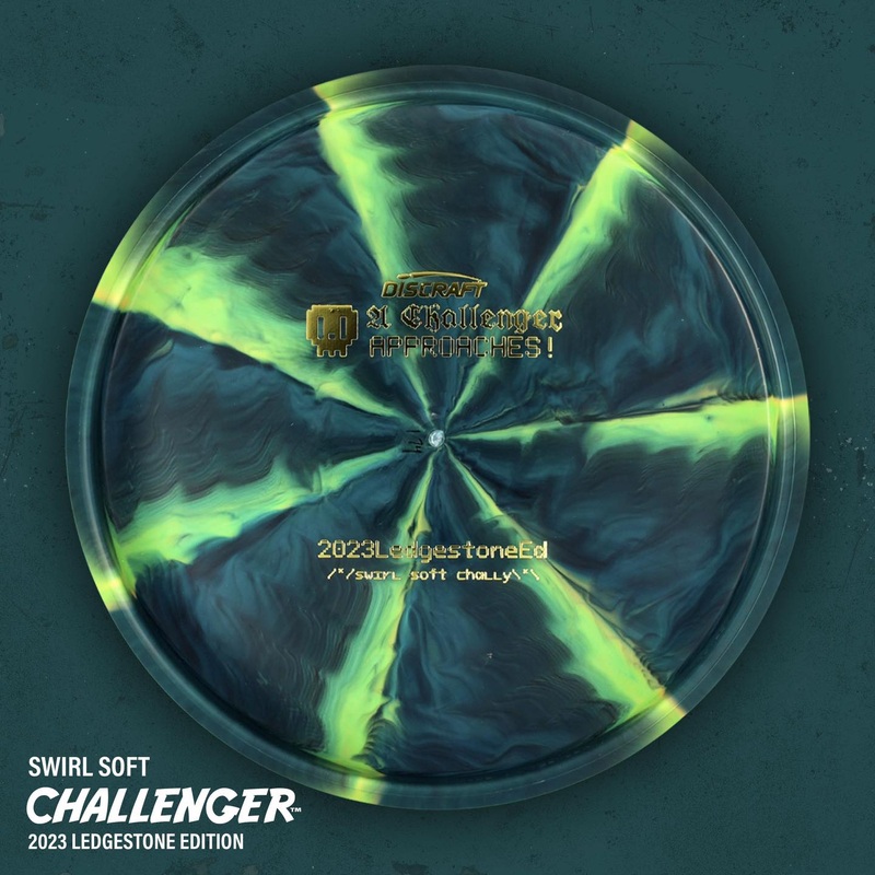 Discraft Putter Line Swirl Soft Challenger – 2023 Ledgestone