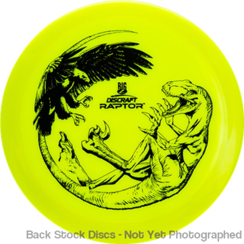 Discraft Big Z Collection Raptor Distance Driver with New Stock Font for 2024 Stamp [Back Stock Inventory – Disc and Stamp Color WILL VARY]