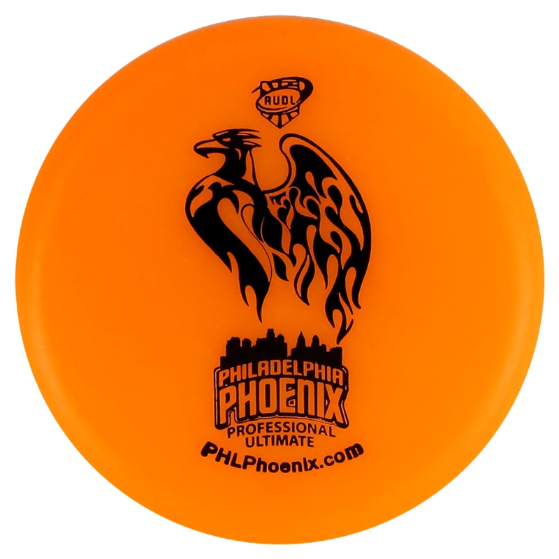 AUDL Pro Ultimate Philadelphia Phoenix Logo Inter-Locking Mini Marker Disc