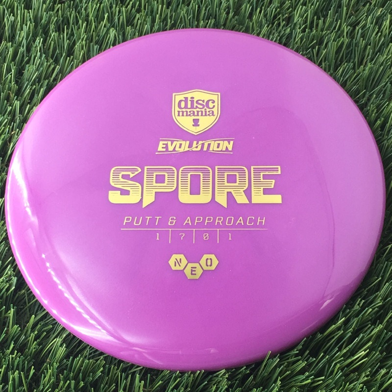 Discmania Soft Neo Spore – 159g – Translucent Purple