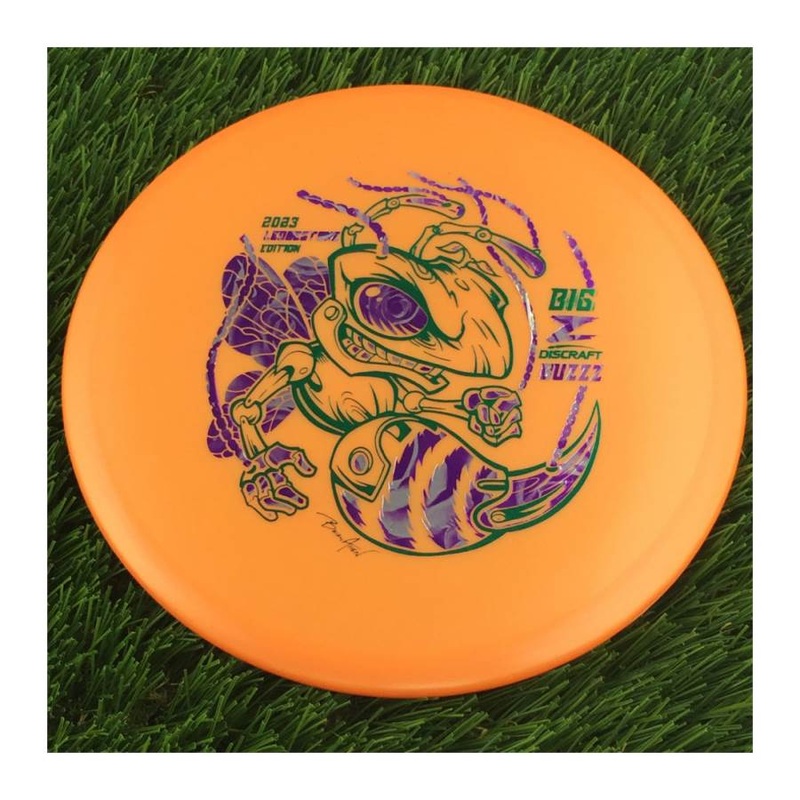 Discraft Big Z Collection Buzzz with 2023 Ledgestone Edition – Wave 3 Stamp – 177g – Solid Light Orange