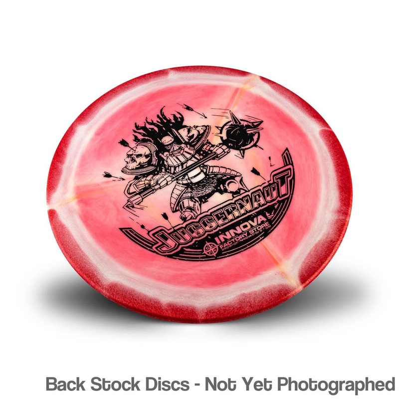 Innova Halo Star Juggernaut Distance Driver with Factory Store Proshop Release Stamp [Back Stock Inventory – Disc and Stamp Color WILL VARY]