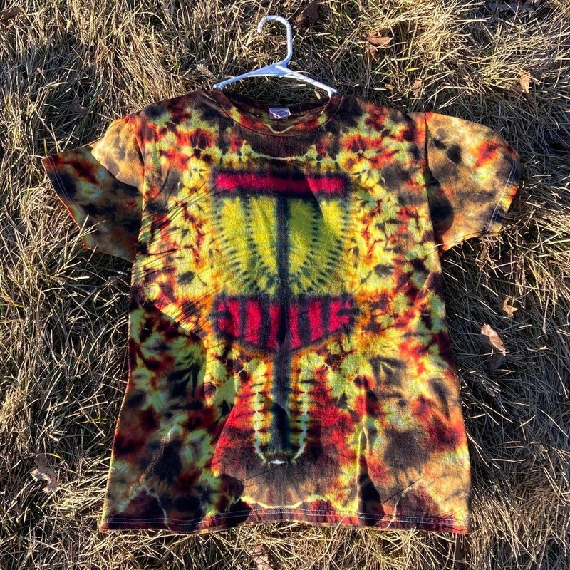 Twisted Amanita Dysket Tie-Dye T-Shirt