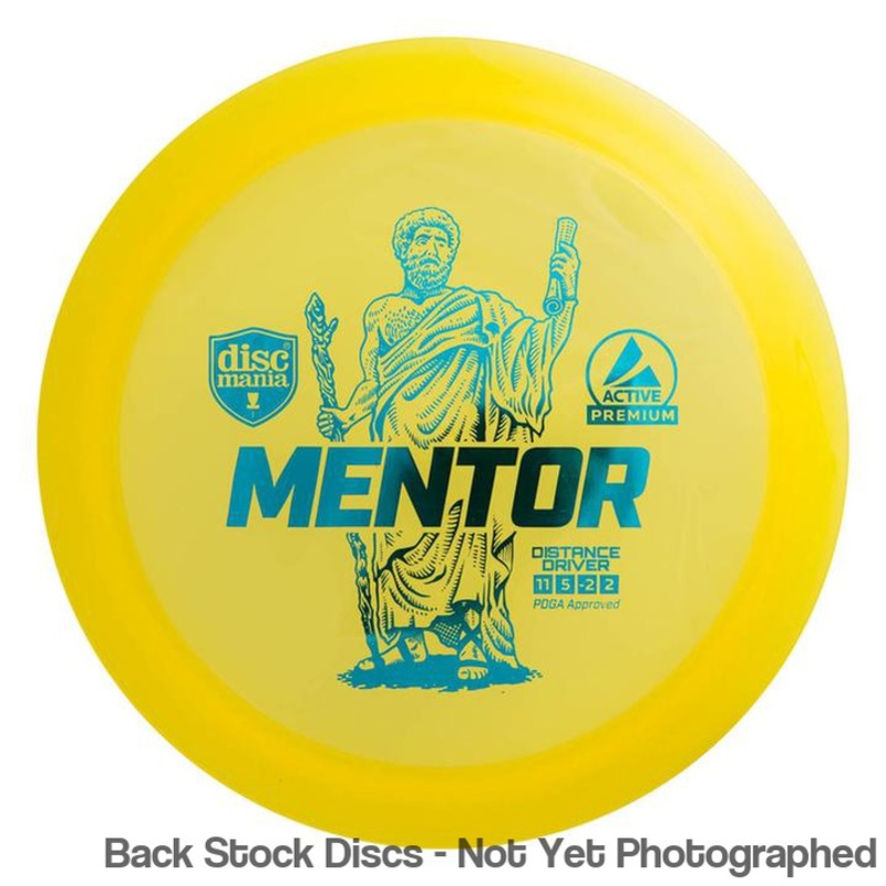 Discmania Active Premium Mentor Distance Driver (Stock Stamp) [Back Stock Inventory – Disc and Stamp Color WILL VARY]