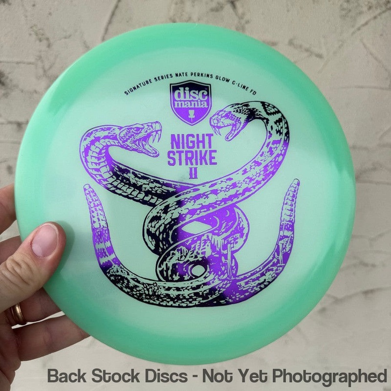 Discmania C-Line Color Glow FD Fairway Driver with Nate Perkins Night Strike II Stamp [Back Stock Inventory – Disc and Stamp Color WILL VARY]