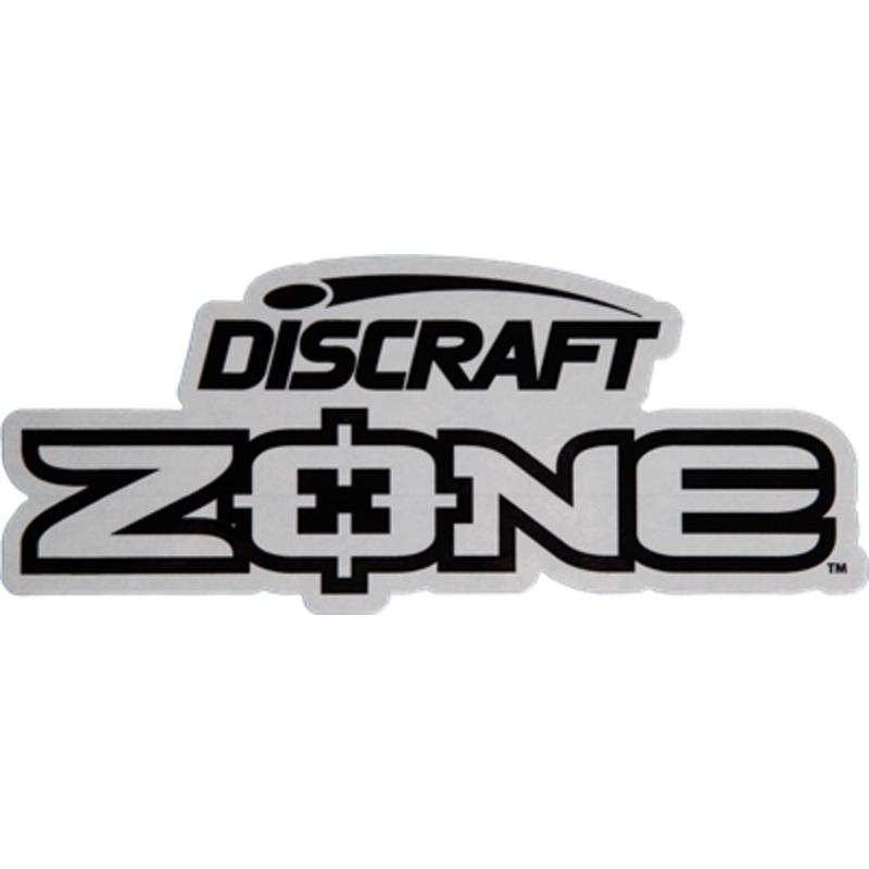 Discraft Zone Design Clear Vinyl Decal Sticker