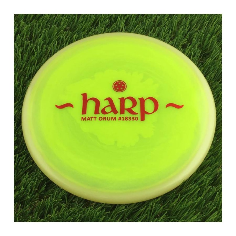 Westside VIP Orbit Moonshine Glow Harp with Matt Orum #18330 Stamp – 176g – Translucent Yellow