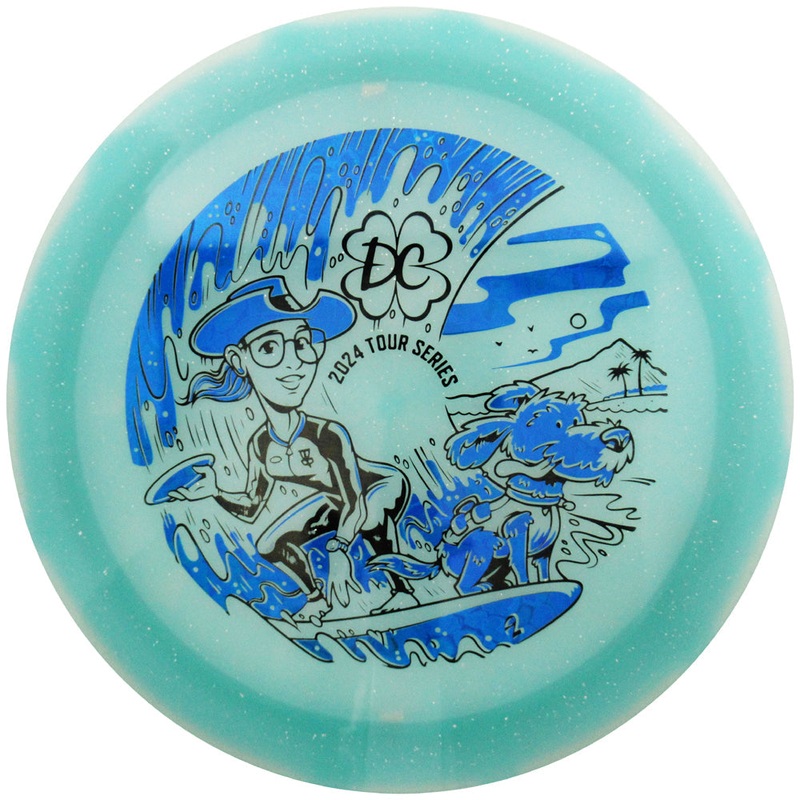 Lone Star Limited Edition 2024 Tour Series Deann Carey Glow Founder’s Curl Distance Driver Golf Disc