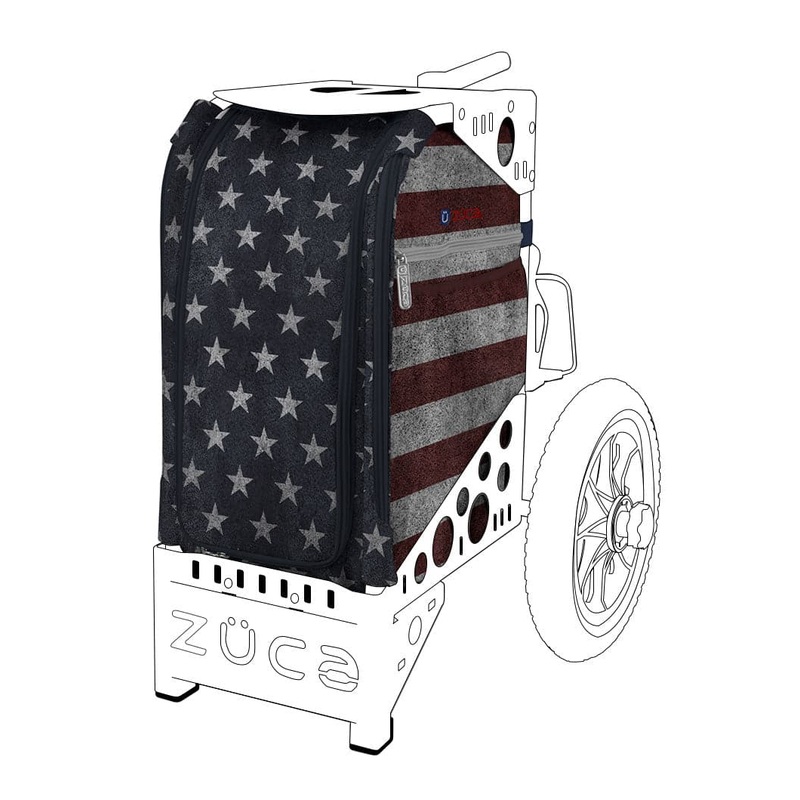 Zuca All Terrain Disc Golf Cart Insert Bag – Old Glory