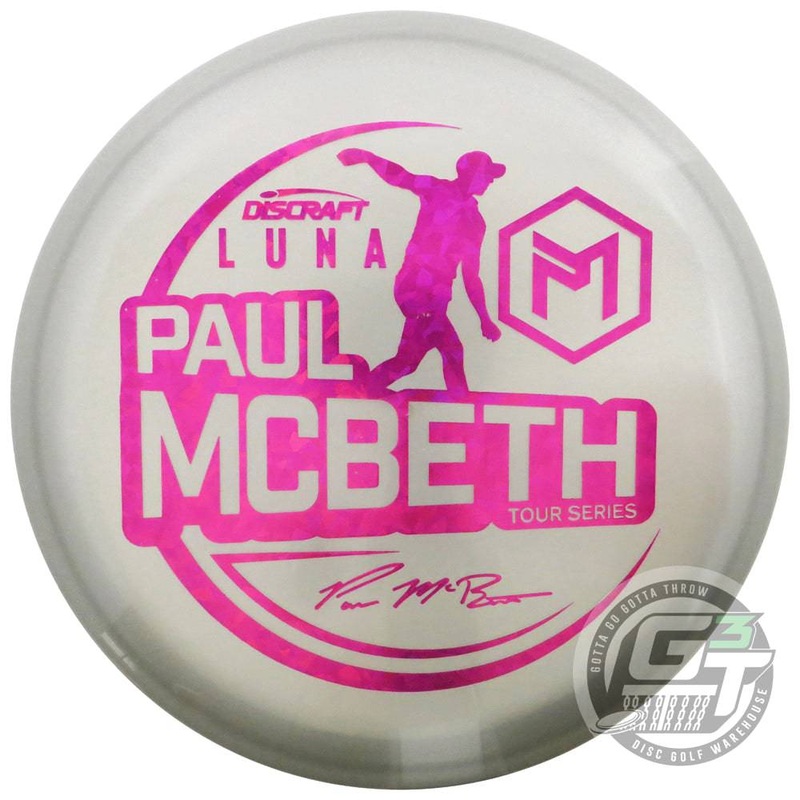 Discraft Limited Edition 2021 Tour Series Paul McBeth Metallic Tour Z Luna Putter Golf Disc