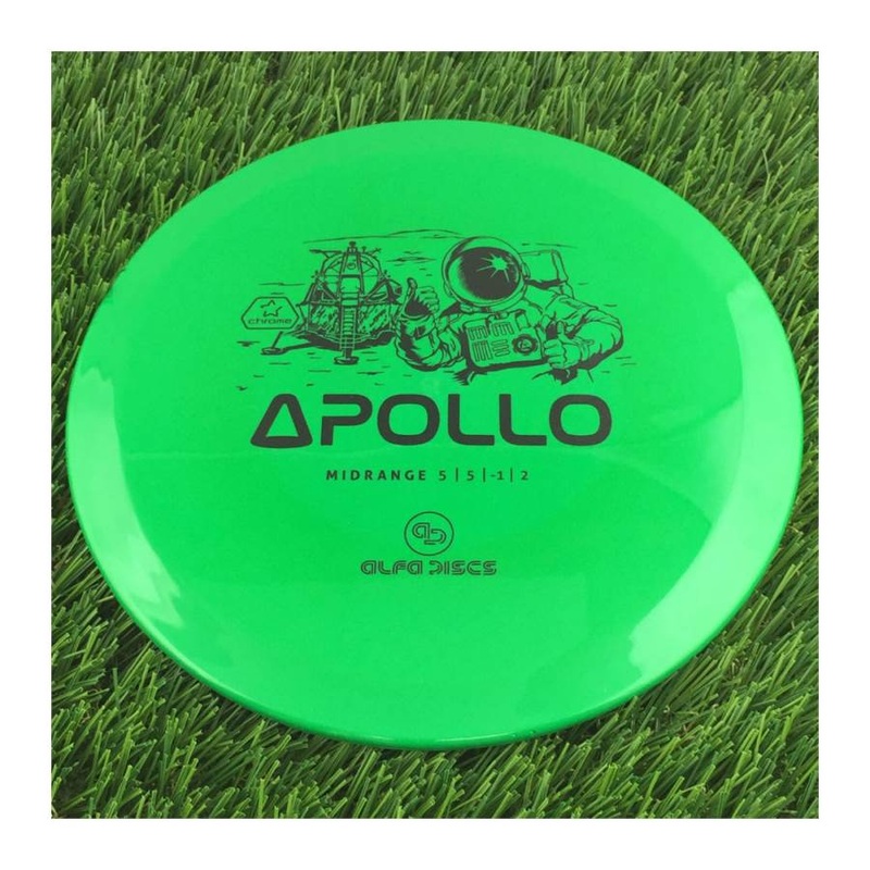 Alfa Chrome Apollo with Special Edition Astronaut Stamp – 176g – Solid Green