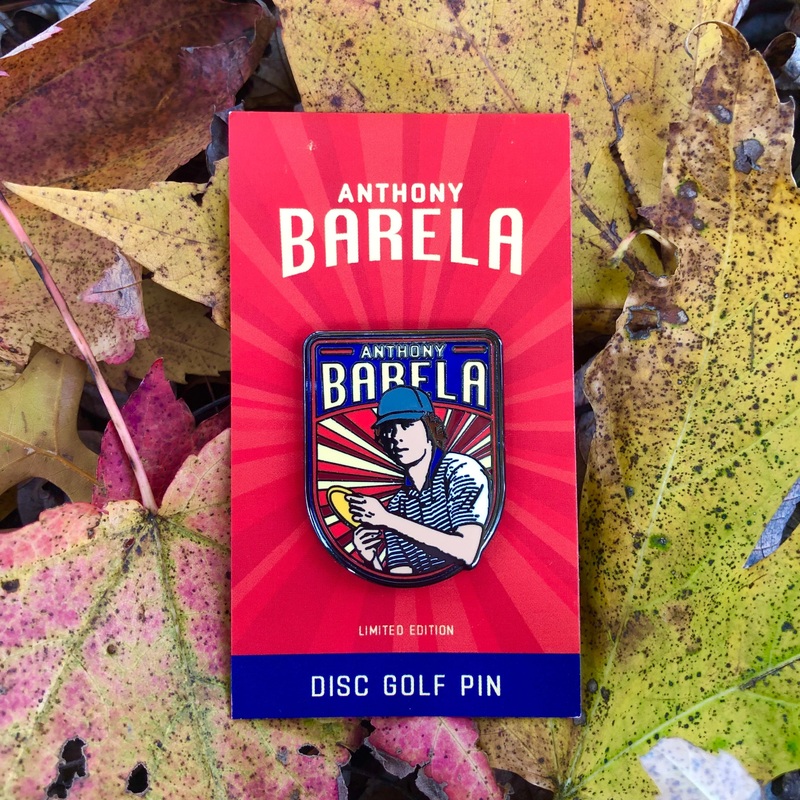 Anthony Barela Disc Golf Pin – Series 1