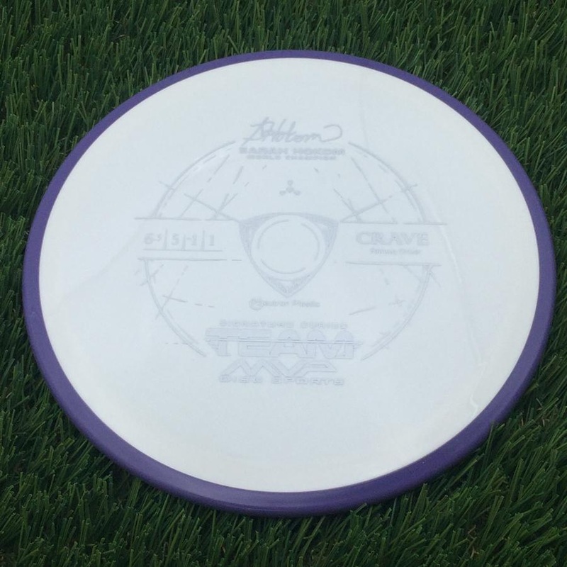 Axiom Neutron Crave with Sarah Hokom World Champion Signature Series Team MVP Stamp – 166.31g – White