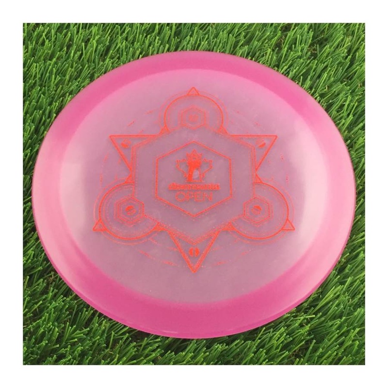 Discmania C-Line Color Glow Reinvented FD3 with Discmania Open 2023 Stamp – 174g – Translucent Light Purple