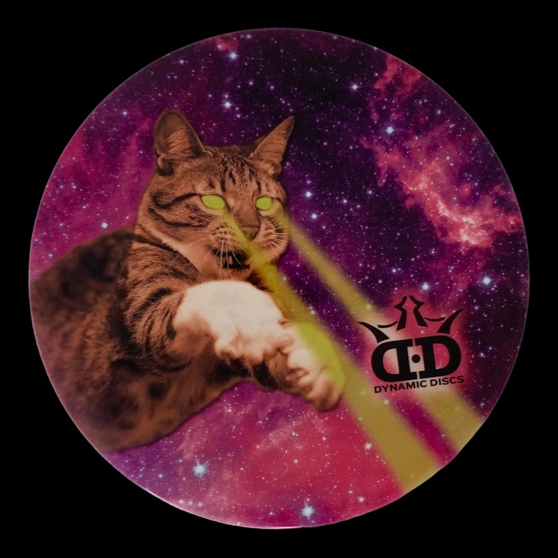 Dynamic Discs Fuzion Felon – DyeMax Laser Kitty