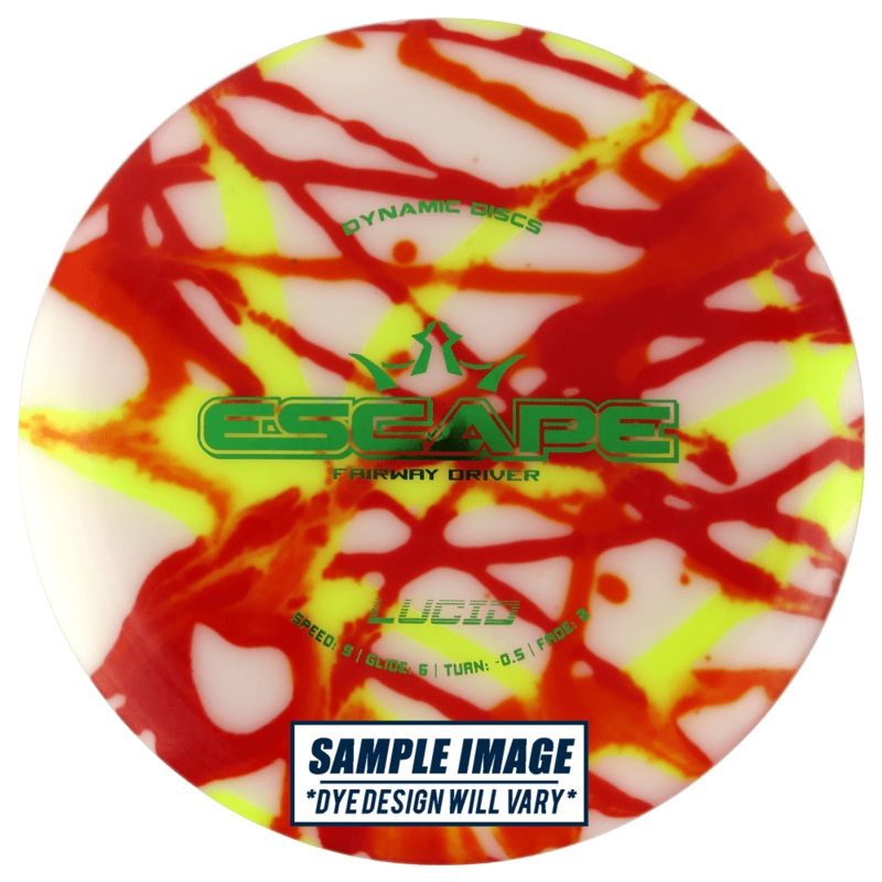 Dynamic Discs MyDye Lucid Escape Fairway Driver Golf Disc