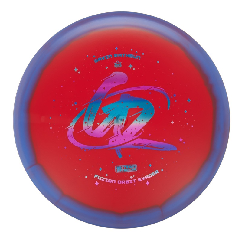 Dynamic Discs Evader – 2023 Gavin Rathbun Team Series Fuzion Orbit 173g | Style 0004