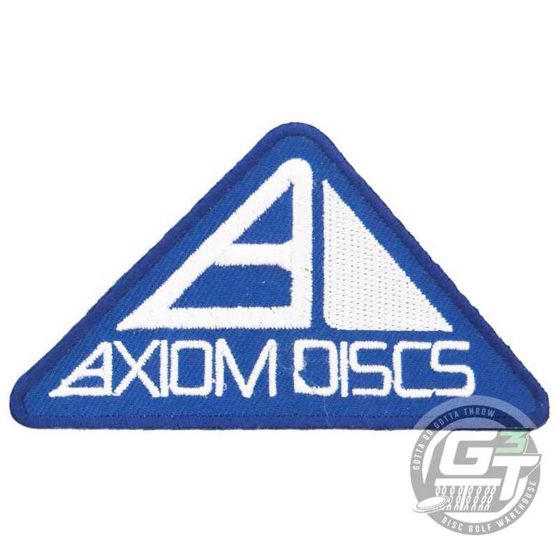 Axiom Discs Pyramid Logo Iron-On Disc Golf Patch