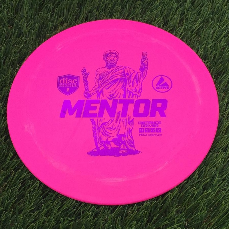 Discmania Active Base Level Mentor – 168g – Solid Pink