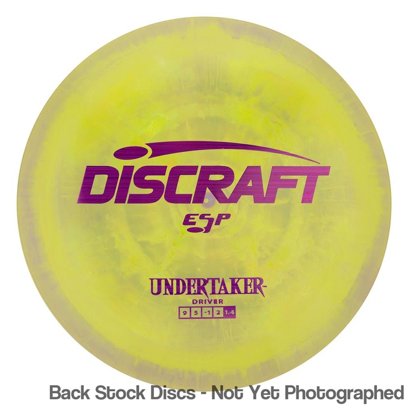 Discraft ESP Undertaker Fairway Driver (Stock Stamp) [Back Stock Inventory – Disc and Stamp Color WILL VARY]