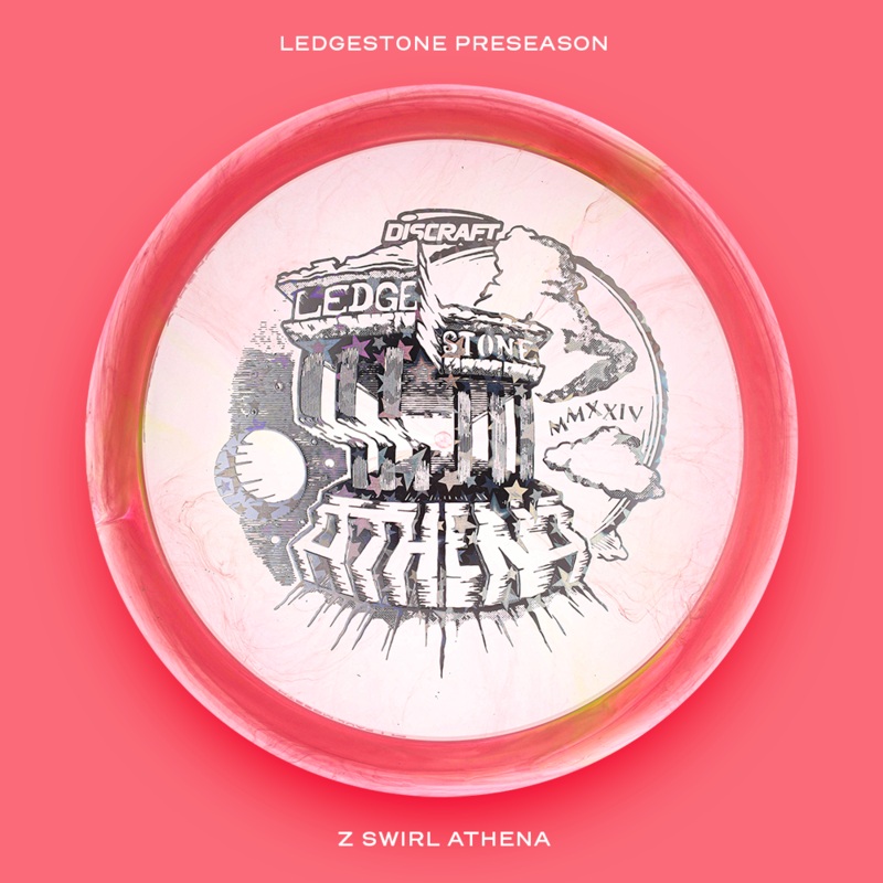 Discraft Z Swirl Paul McBeth Athena – 2024 Ledgestone Edition