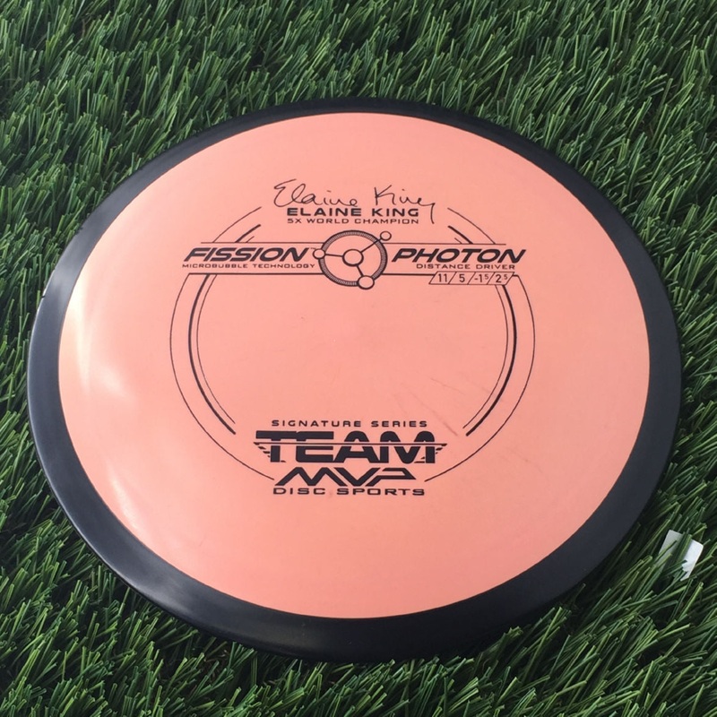 MVP Fission Photon with Elaine King 5x World Champion Stamp – 150g – Pale Orange