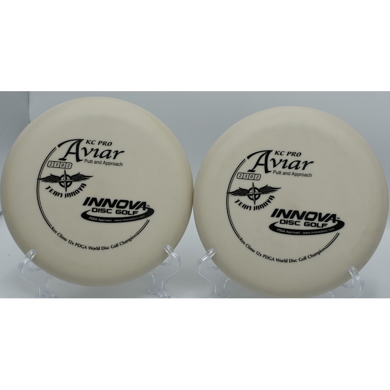 12X KC Pro Aviar (Matching penned team stamp set) (Sold as pair only) 174G EA
