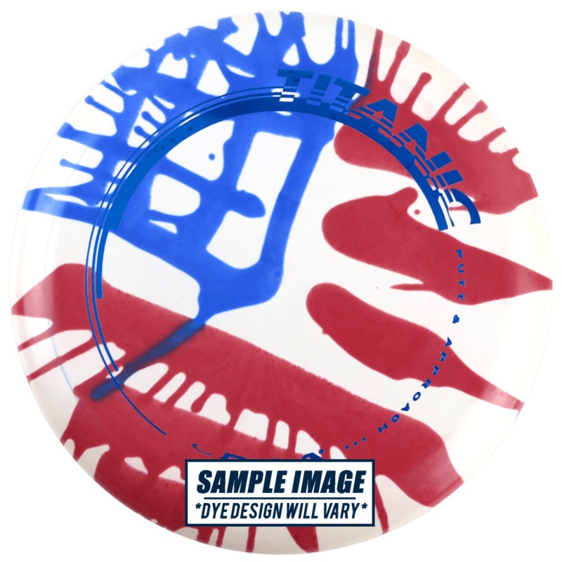 DGA Tie-Dye Proline Titanic Putter Golf Disc