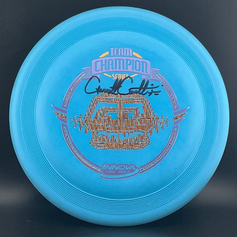 DX Sonic *Signed* – 2018 Garrett Gurthie Team Champion Series – HeroDiscUSA