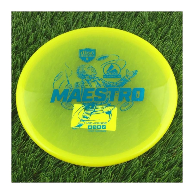 Discmania Active Premium Maestro – 170g – Translucent Yellow