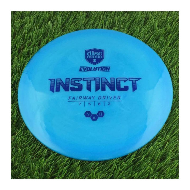 Discmania Evolution NEO Instinct – 176g – Solid Blue