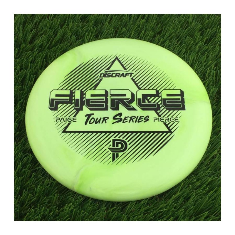 Discraft ESP Swirl Fierce with Paige Pierce Tour Series 2022 Stamp – 172g – Solid Green