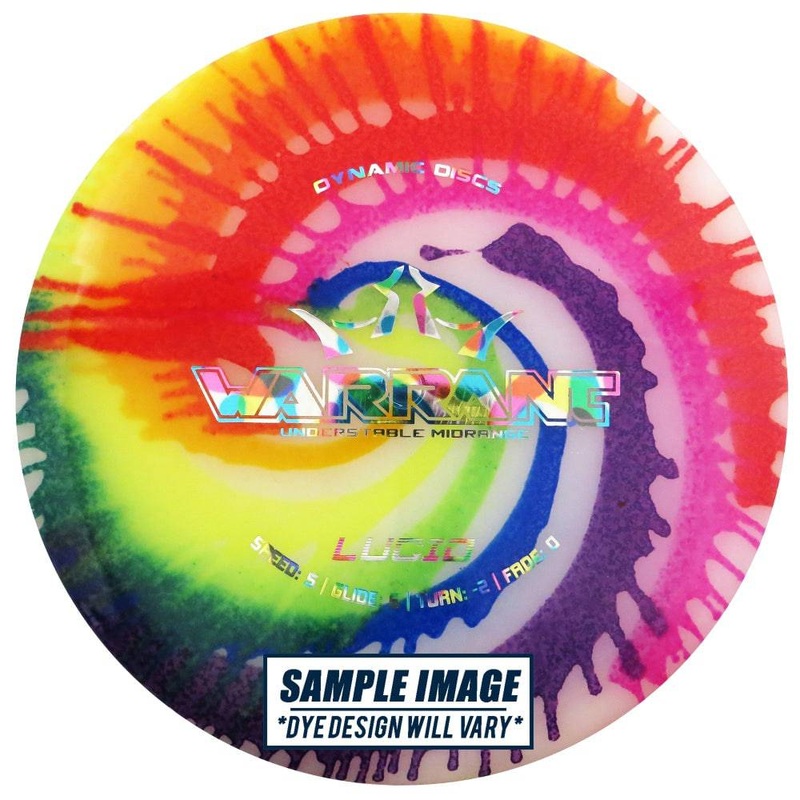 Dynamic Discs MyDye Lucid Warrant Midrange Golf Disc