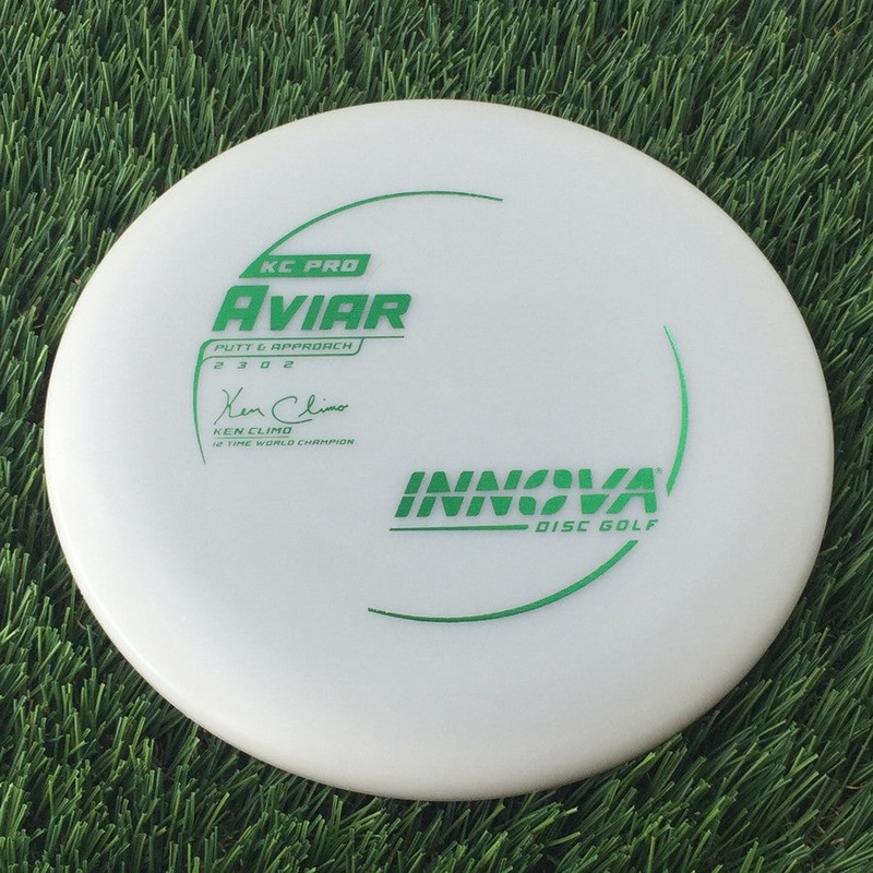Innova Pro KC Aviar with Ken Climo 12 Time World Champion Burst Logo Stamp – 150g Off White