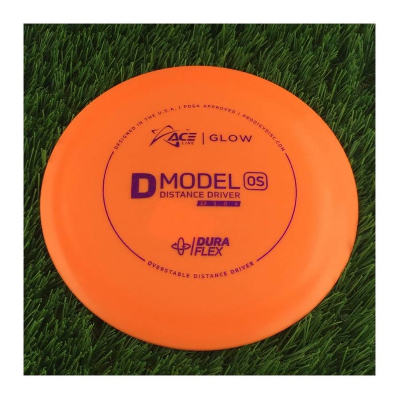 Prodigy Ace Line DuraFlex Color Glow D Model OS – 174g – Solid Orange