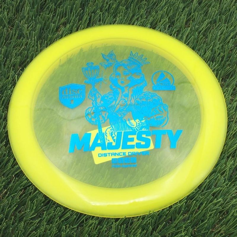 Discmania Active Premium Majesty – 173g – Translucent Yellow