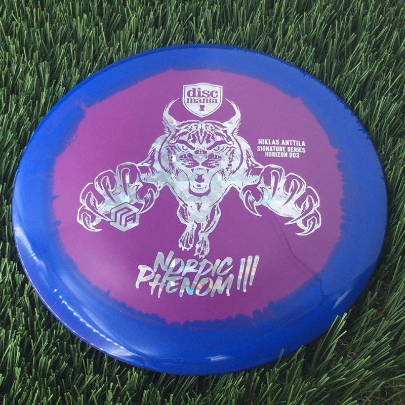 Discmania Horizon S-Line DD3 with Niklas Antilla Signature Series Nordic Phenom III Stamp – 175g Purple