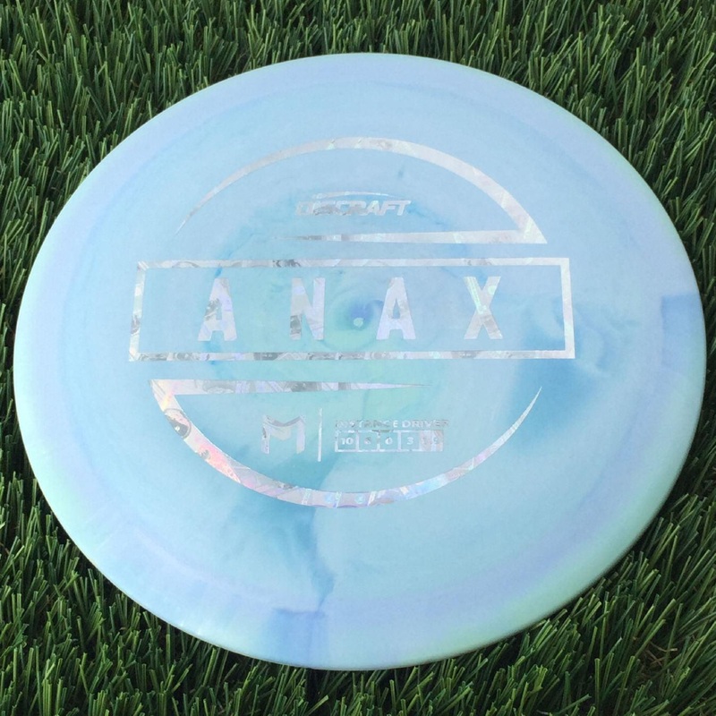 Discraft ESP Anax with PM Logo Stock Stamp Stamp – 174g Light Blue