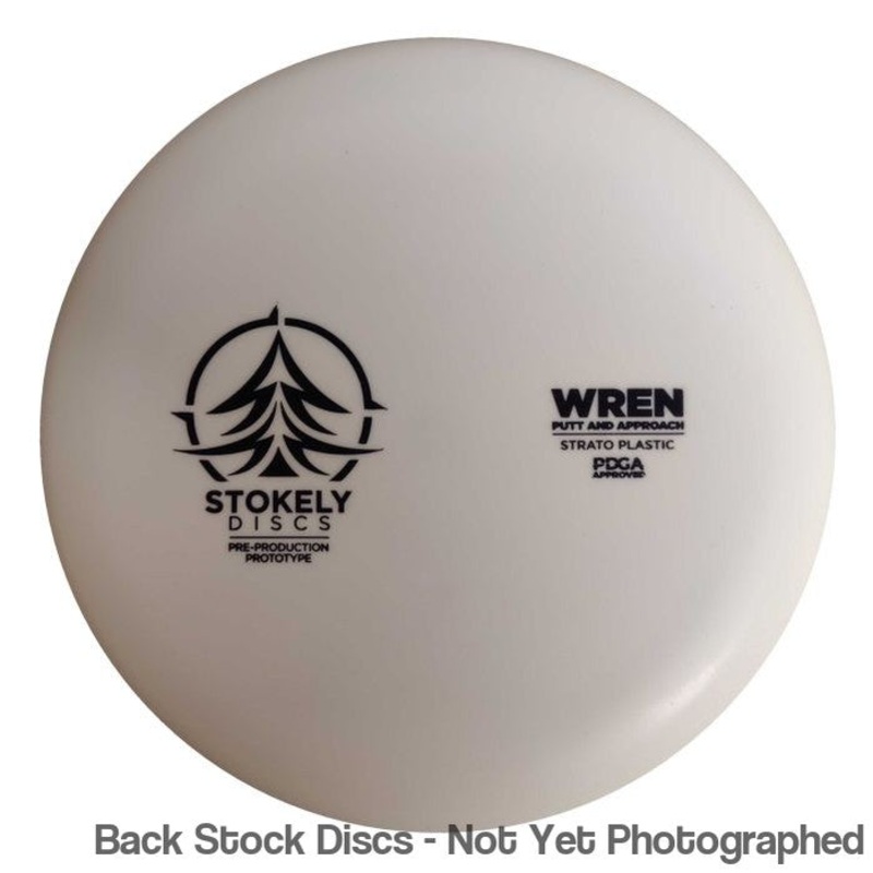 Stokely Strato Wren Putter with Pre-Production Prototype Stamp [Back Stock Inventory – Disc and Stamp Color WILL VARY]