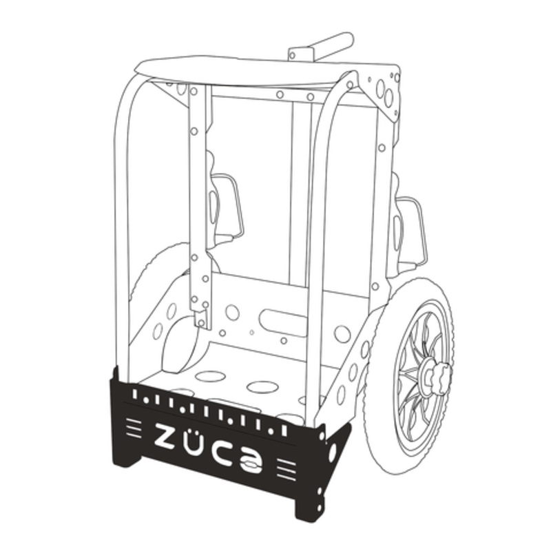 Zuca Backpack Cart LG and Trekker LG Disc Golf Cart Front Wrapper
