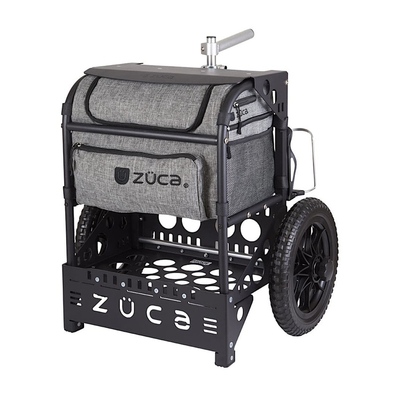 Zuca Black Transit Disc Golf Cart – Charcoal Transit Insert Bag