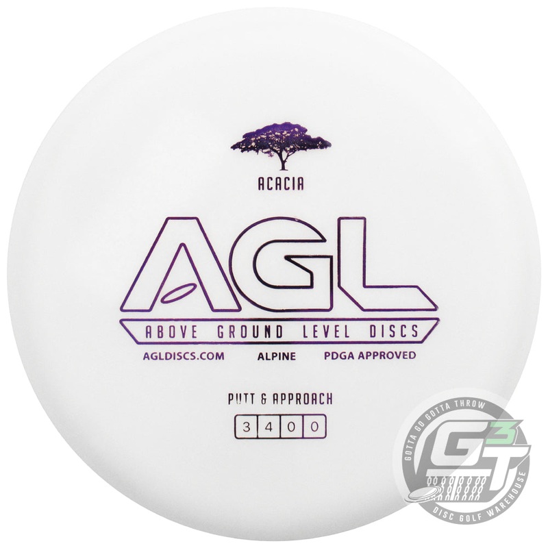 Above Ground Level Glow Alpine Acacia Putter Golf Disc