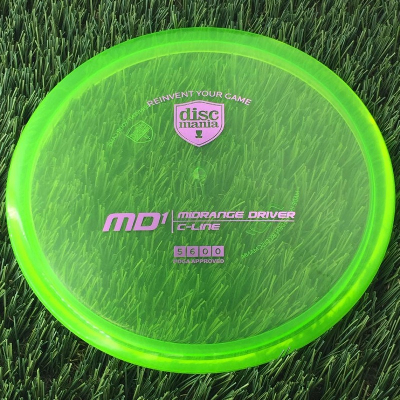Discmania C-Line MD1 Reinvented – 179g – Translucent Green