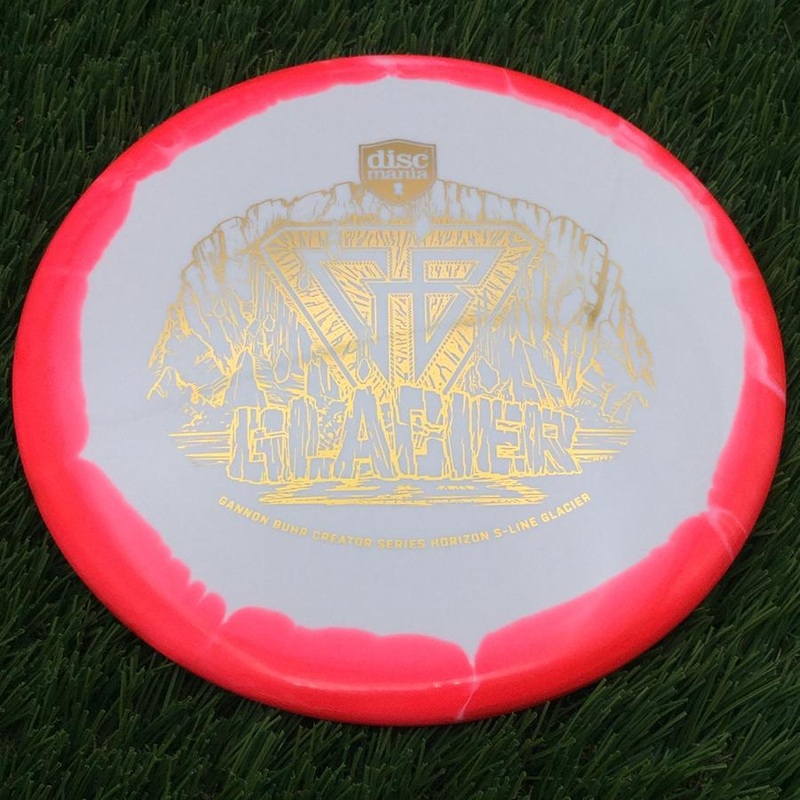 Discmania Horizon S-Line Glacier with Gannon Buhr Creator Series Stamp – 180.99g – Bright Pink