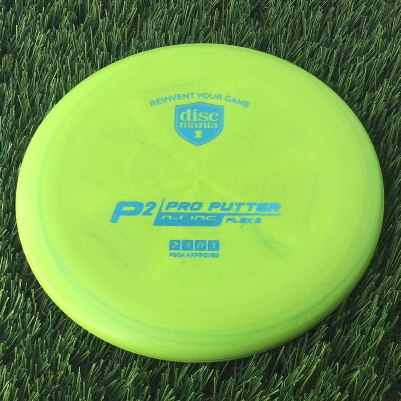 Discmania Italian D-Line Flex 2 P2 New Original – 173g Green