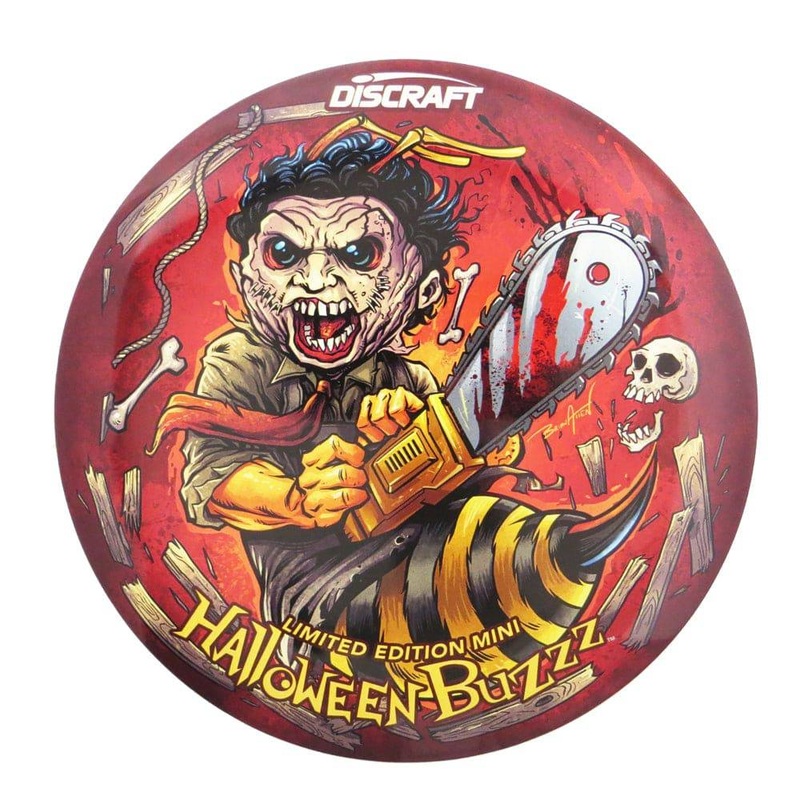 Discraft Mini Limited Edition 2018 Halloween SuperColor ESP Buzzzz Mini Golf Disc