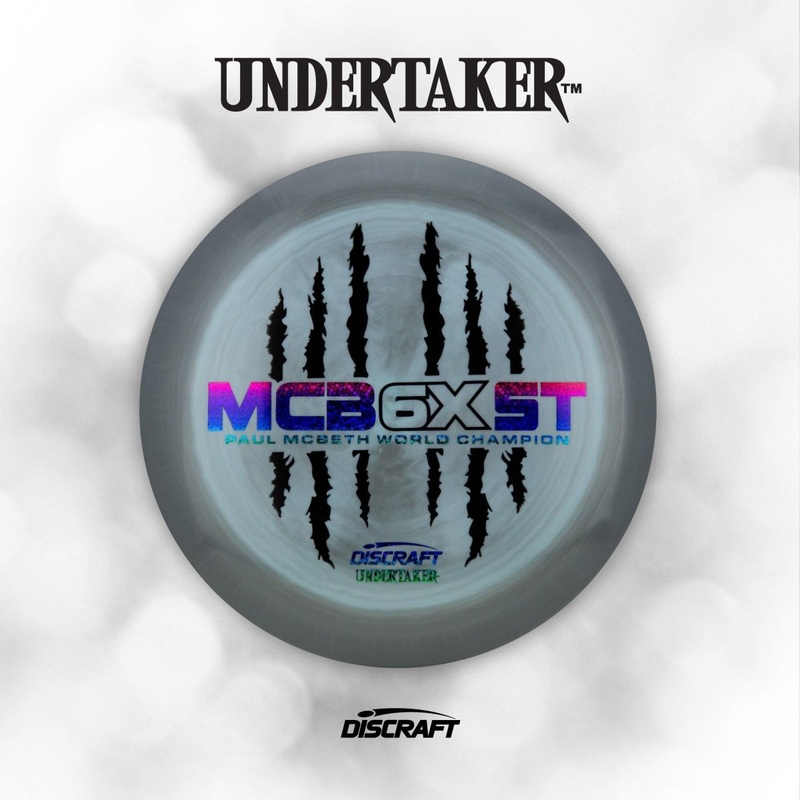 Discraft Paul McBeth 6x Claw ESP Undertaker Special Edition